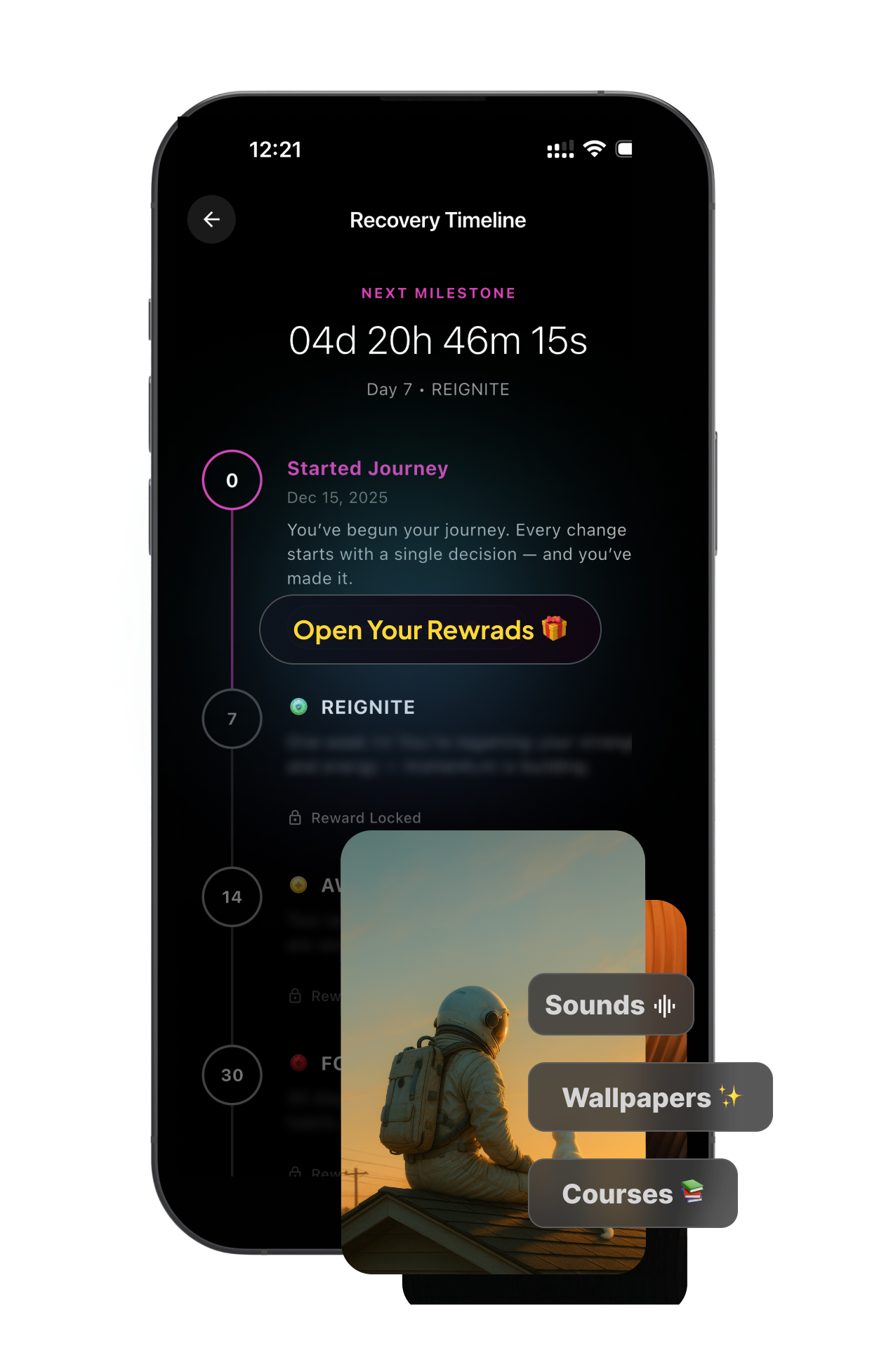 Levl App Recovery Timeline
